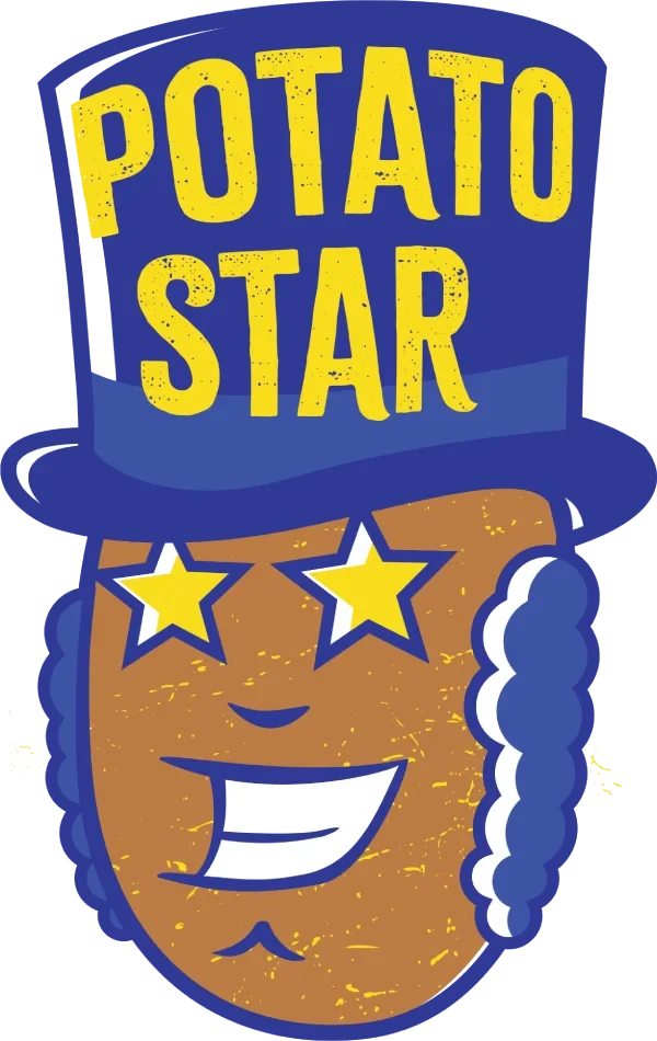 לוגו פוטטוס סטאר - משלוחי אוכל - מנות תפוחי אדמה 